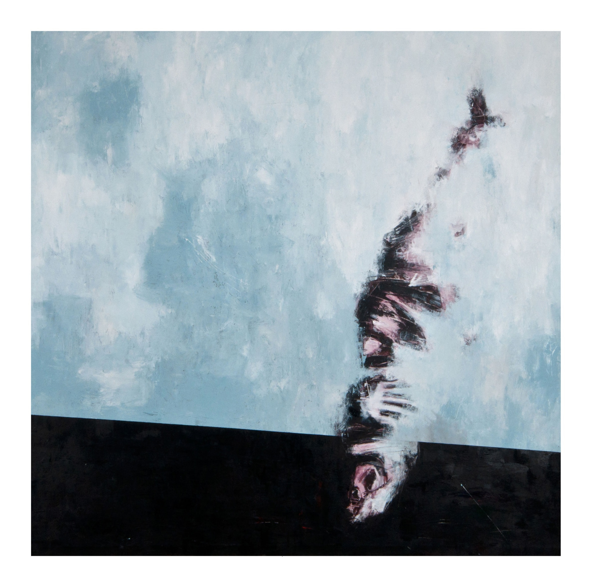 نقاشی مجموعه ماهی اثر جلال‌الدین مشمولی - 180 × 180 cm، 2012 | Fish Series (MaAhi) II, Acrylic on canvas, 180 × 180 cm, 2012 — Jalaleddin Mashmooli Contemporary Iranian Painting